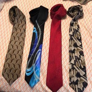 Men's ties immaculate all 100% silk